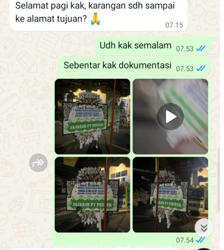 Pengiriman Papan Bunga Selamat Sumberwaras Malingping