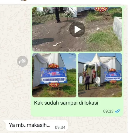 Pengiriman Karangan Bunga Sumberwaras Malingping