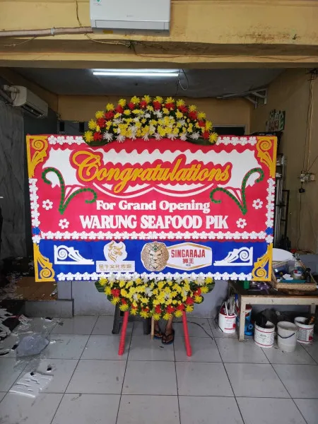 Papan Bunga Ucapan Selamat Sumberwaras Malingping