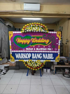 Papan Bunga di Sumberwaras Malingping
