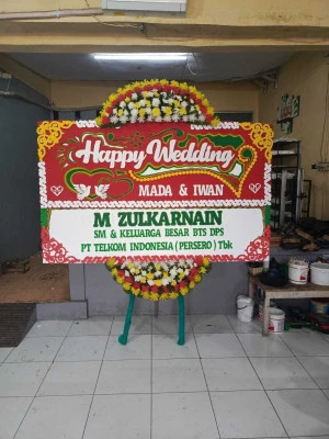 Papan Bunga di Sumberwaras Malingping