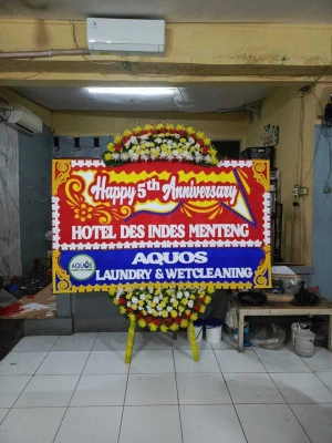 Papan Bunga di Sumberwaras Malingping