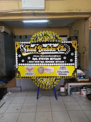 Papan Bunga di Sumberwaras Malingping